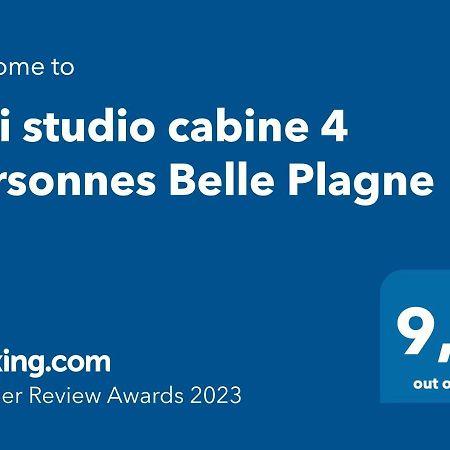Joli Studio Cabine 4 Personnes Belle Plagne Apartment La Plagne-Tarentaise ภายนอก รูปภาพ