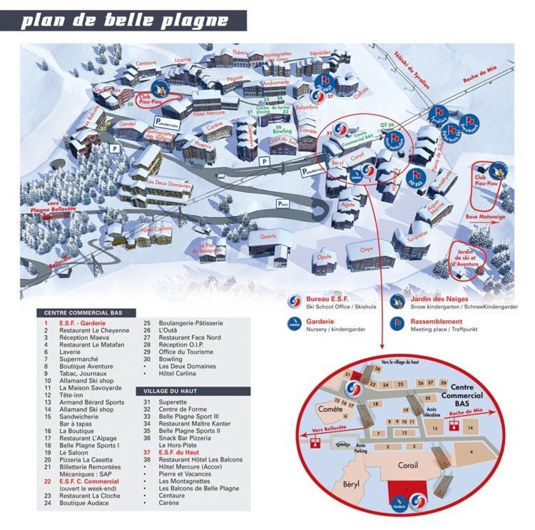 Joli Studio Cabine 4 Personnes Belle Plagne Apartment La Plagne-Tarentaise ภายนอก รูปภาพ