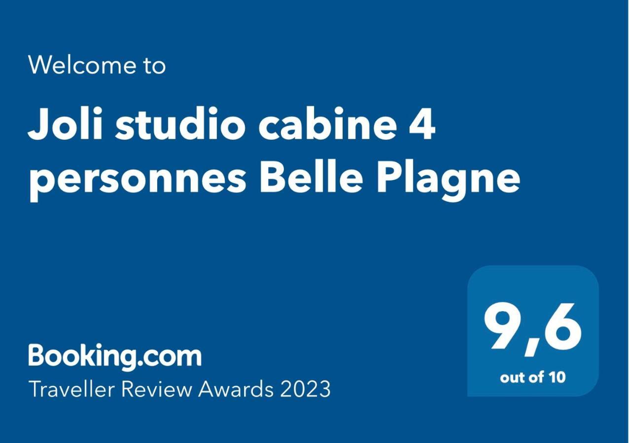 Joli Studio Cabine 4 Personnes Belle Plagne Apartment La Plagne-Tarentaise ภายนอก รูปภาพ